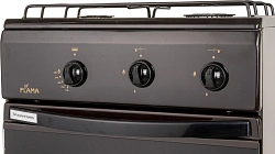 Плита Газовая Flama CG 3202 B коричневый (без крышки) реш.сталь