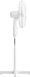 Вентилятор напольный Royal Clima RSF-1602M-WT 45Вт скоростей:3 ПДУ белый/черный