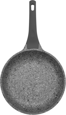 Сковорода Rondell Granit Carrara RDA-1843 круглая 20см покрытие: Quantum2 ручка несъемная (без крышки) серый