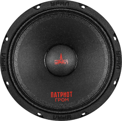Колонки автомобильные Ural АС-ПТ165.2 ГРОМ (без решетки) 600Вт 99.7дБ 4Ом 16.5см (6 1/2дюйм) (ком.:1кол.) широкополосные однополосные