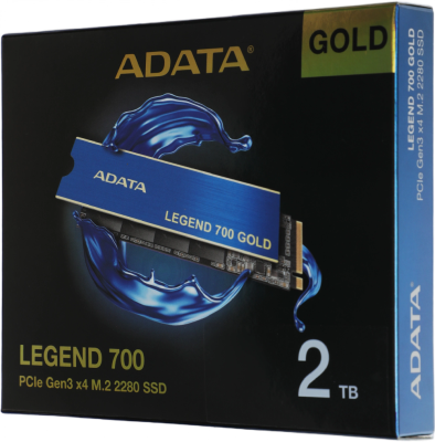 Накопитель SSD A-Data PCIe 3.0 x4 2TB SLEG-700G-2TCS-S48 Legend 700 Gold M.2 2280