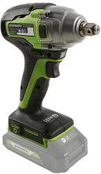 Гайковерт Greenworks 3802907 аккум. патрон:квад.1/2"