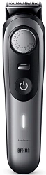 Триммер Braun BT9520 серебристый (насадок в компл:4шт)