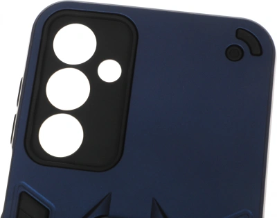 Чехол (клип-кейс) BoraSCO для Samsung Galaxy A16 Anti-Shok Case синий (74539)