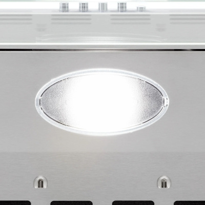 Вытяжка козырьковая Krona Osten 600 Pb нержавеющая сталь управление: кнопочное (1 мотор)