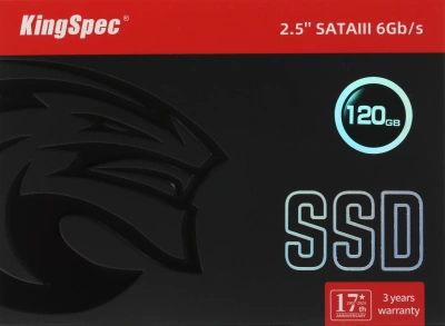 Накопитель SSD Kingspec SATA-III 120GB P4-120 2.5"