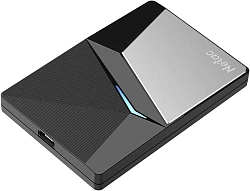 Накопитель SSD Netac USB-C 120Gb NT01Z7S-120G-32BK Z7S 2.5" черный