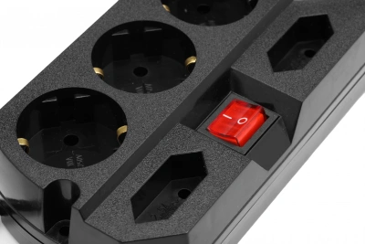 Сетевой фильтр Most TRG 2м (10 розеток) черный (коробка)