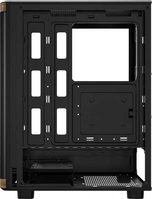 Корпус Formula TimberLine T1 черный без БП ATX 4x120mm 2xUSB3.0 audio bott PSU