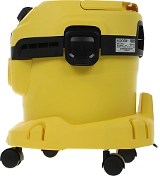 Строительный пылесос Karcher WD 2 Plus V-12/4/18 1000Вт (уборка: сухая/сбор воды) желтый