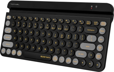 Клавиатура A4Tech Fstyler FBK30 черный/серый USB беспроводная BT/Radio slim Multimedia (FBK30 BLACKCURRANT)