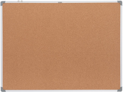 Доска пробковая Deli E39054 пробка 90x120см алюминиевая рама