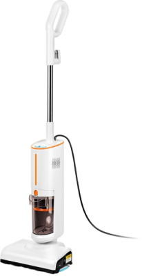 Пылесос паровой Kitfort КТ-5157-2 1000Вт белый/оранжевый