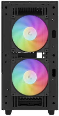 Корпус Deepcool CH360 черный без БП mATX 7x120mm 3x140mm 1xUSB3.0 audio bott PSU