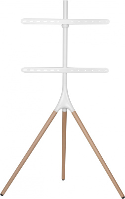 Подставка для телевизора Cactus CS-ST1246WTBCH белый/береза 45"-65" макс.32кг напольный