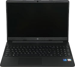 Ноутбук HP 15s-fq5035ny Core i7 1255U 8Gb SSD512Gb Intel Iris Xe graphics 15.6" IPS FHD (1920x1080) FreeDOS 3.0 black WiFi BT Cam (737U1EA)