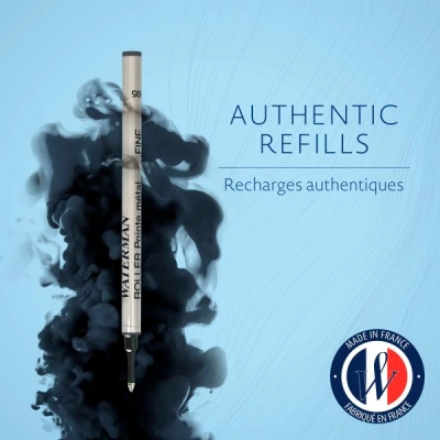 Стержень роллер Waterman (CW1964019) F 0.5мм черные чернила блистер