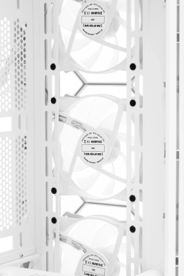 Корпус Zalman Z10 DUO белый без БП ATX 7x120mm 5x140mm audio bott PSU