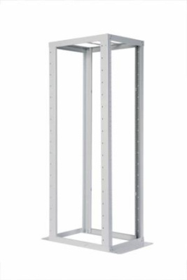 Стойка двухрамная ЦМО СТК-С-42.2.1000 42U 560ммX1280мм направл.под закл.гайки 450кг серый