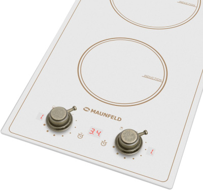 Индукционная варочная поверхность Maunfeld CVI292MBGBR белый