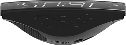 Радиобудильник Harper HCLK-2050 черный LED подсв:белая часы:цифровые AM/FM