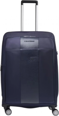 Чемодан Piquadro BRIEF2 (BV6650BR2/BLU) 30x68x45см ткань черный