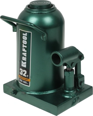 Домкрат Kraftool Kraft-Lift 43462-32_z01 бутылочный гидравлический зеленый/серый