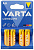 Батарея Varta Longlife LR6 Alkaline AA (4шт) блистер