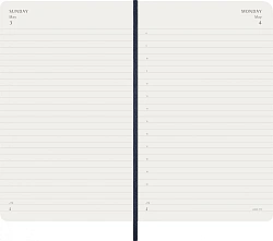Ежедневник Moleskine CLASSIC SOFT Large 130х210мм 400стр. мягкая обложка синий сапфир