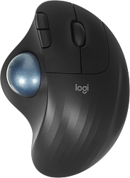 Трекбол Logitech M575S черный оптическая 2000dpi беспров. BT/Radio USB2.0 (910-007035)