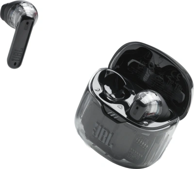 Гарнитура вкладыши JBL Tune Flex Ghost черный беспроводные bluetooth в ушной раковине (JBLTFLEXGBLK)
