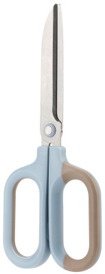 Ножницы Deli ENS055-BL Nusign офисные 180мм титановое покрытие сталь синий