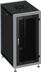 Шкаф серверный Sysmatrix (SL 6827.932) напольный 27U 600x800мм пер.дв.перфор. металл 800кг черный 650мм 52кг 1330мм IP20 металл