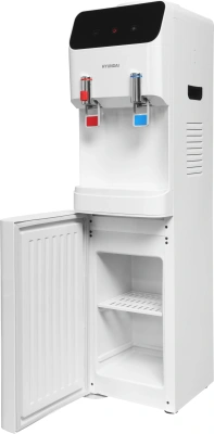 Кулер Hyundai H-WD4231E напольный электронный белый