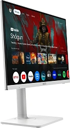 Монитор MSI 27" Modern MD272UPSW белый IPS LED 16:9 HDMI M/M матовая HAS Piv 1000:1 300cd 178гр/178гр 3840x2160 60Hz DP 4K USB 6.3кг