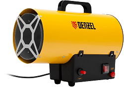 Тепловая пушка газовая Denzel GHG-15 15000Вт желтый/черный