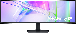 Монитор Samsung 49" ViewFinity S9 S49C950UAIXCI черный VA LED 32:9 HDMI M/M матовая HAS Piv 350cd 178гр/178гр 5120x1440 120Hz DP DQ USB 15.6кг