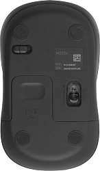 Мышь Logitech M235n серый/черный оптическая 1000dpi беспров. USB для ноутбука 2but (910-007129)