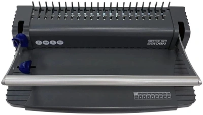 Переплетчик Office Kit B2108N A4/перф.8л.сшив/макс.200л./пластик.пруж. (6-22мм)