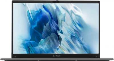 Ноутбук Chuwi GemiBook plus N-series N100 16Gb SSD512Gb Intel UHD Graphics 15.6" IPS FHD (1920x1080) Windows 11 Home grey WiFi BT Cam 5000mAh (1746365)