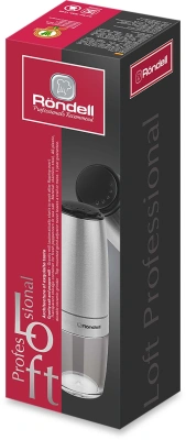 Мельница для перца/соли Rondell Loft Professional RD-1508 стальной упак.:подарочная коробка