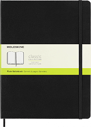 Блокнот Moleskine CLASSIC QP092 XLarge 190х250мм 192стр. нелинованный твердая обложка черный