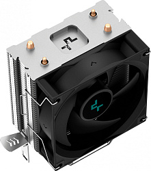 Устройство охлаждения(кулер) Deepcool AG200 Soc-AM5/AM4/1200/1700/1851 черный 4-pin 18-31dB Al+Cu 100W 304gr Ret (R-AG200-BKNNMN-G)