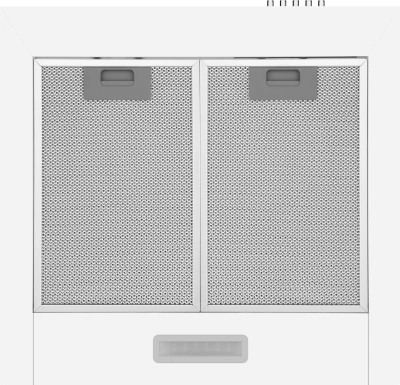 Вытяжка каминная Weissgauff Zosma 50 PB WH белый управление: кнопочное (1 мотор)