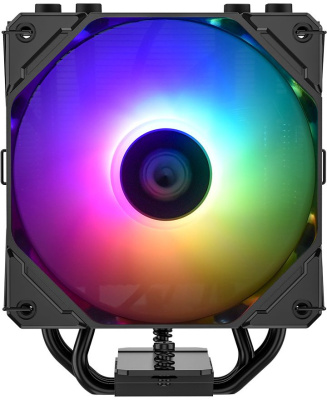 Устройство охлаждения(кулер) ID-Cooling SE-224-XTS ARGB Soc-AM5/AM4/1200/1700/1851 черный 4-pin 29dB Al+Cu 220W 650gr Ret (SE-224-XTS ARGB)