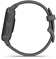 Смарт-часы Garmin Venu Sq 2 35.9мм 1.4" AMOLED корп.серый силикон рем.серый (010-02701-10)