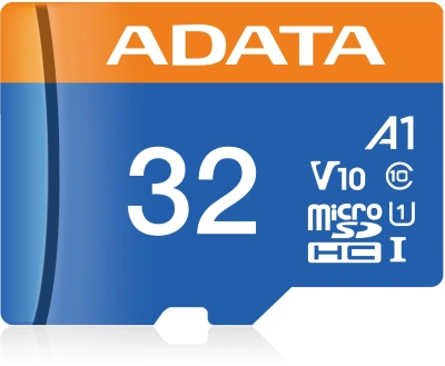Флеш карта microSDHC 32GB A-Data AUSDH32GUICL10A1-RA1 Premier Pro + adapter