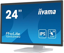 Монитор Iiyama 23.8" ProLite T2452MSC-W1 белый IPS LED 14ms 16:9 HDMI M/M матовая 400cd 178гр/178гр 1920x1080 60Hz DP FHD USB Touch 5.6кг