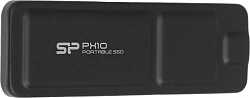 Накопитель SSD Silicon Power USB-C 1TB SP010TBPSDPX10CK PX10 черный