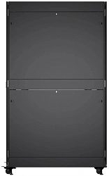 Шкаф серверный Cabeus (ND-SC-42U80/120-BK) напольный 42U 800x1200мм пер.дв.перфор.2ств. задн.дв.перфор.2-хст. 1500кг черный 902мм IP20